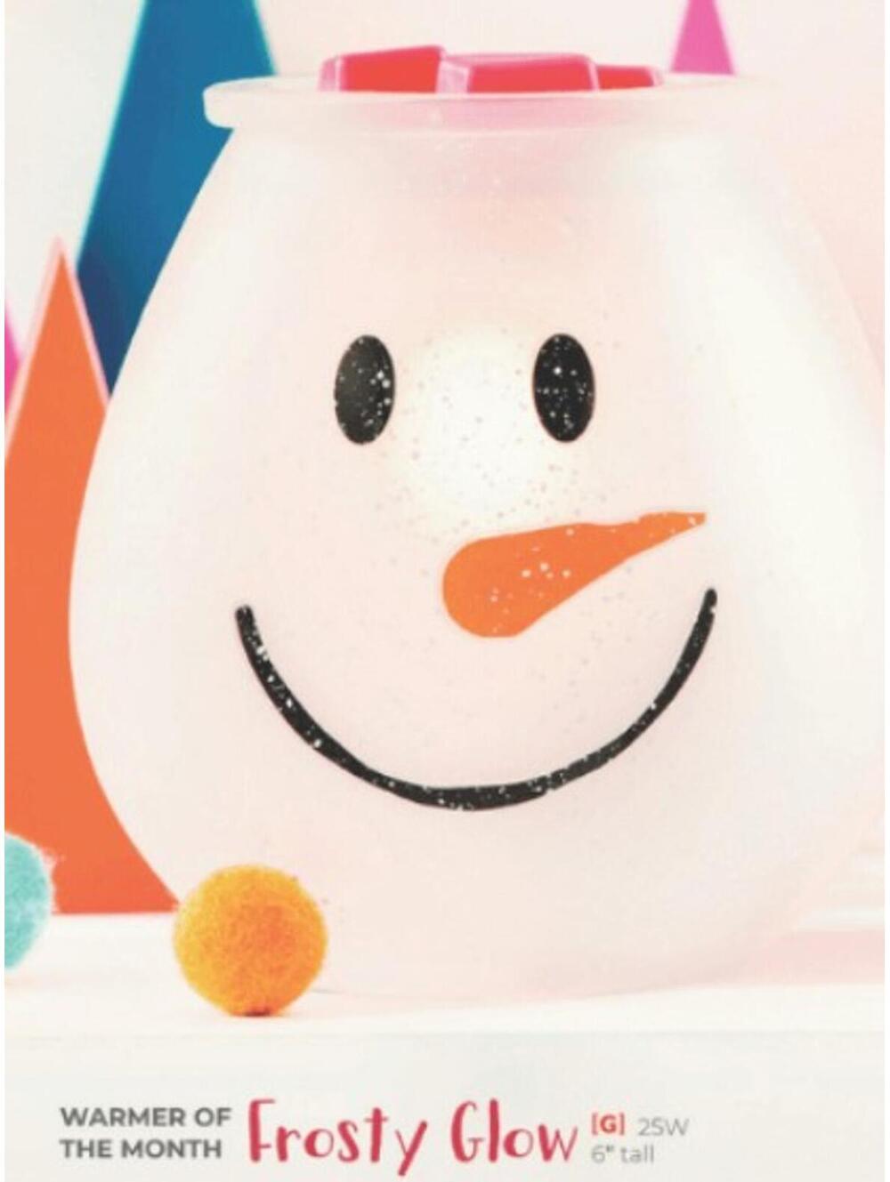Scentsy Retired FROSTY GLOW Wax Warmer New in Box